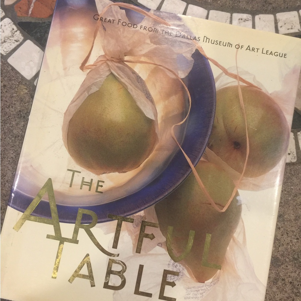 The Artful Table Cookbook hardcover Coffee Table Book